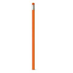 Vue Crayon graphite avec gomme - Ateneo de couleur orange| Krokrodeal