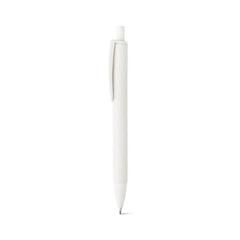 Vue Stylo en carbonate de calcium et PP - Klimt de couleur blanc| Krokrodeal