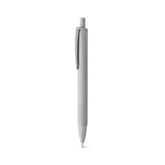 Vue Stylo en carbonate de calcium et PP - Klimt de couleur gris| Krokrodeal