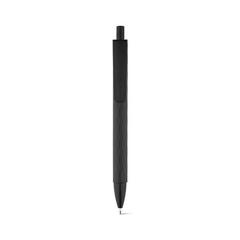 Vue Stylo en carbonate de calcium et PP - Klimt de couleur noir| Krokrodeal