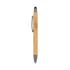 Stylo bille en bambou avec finitions mattes - Zola publicitaire pas cher
