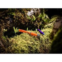 Vue générale Stylo bille en 100% rPET avec attache métallique - Swing rpet | Krokrodeal