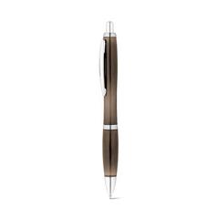 Vue Stylo bille en 100% rPET avec attache métallique - Swing rpet de couleur noir| Krokrodeal