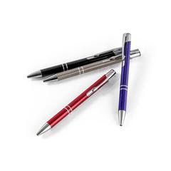 Vue générale Stylo à bille en 100% aluminium recyclé - Re-beta | Krokrodeal