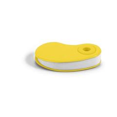 Vue Gomme avec protection - Siza de couleur jaune| Krokrodeal