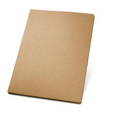 Vue Porte-documents papier recyclé A4 (450 g/m²) - Poe de couleur beige| Krokrodeal