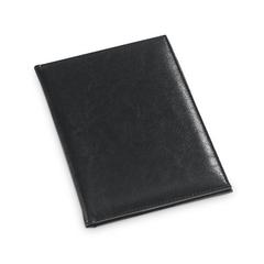 Vue Porte-billets en PU - Truffle de couleur noir| Krokrodeal