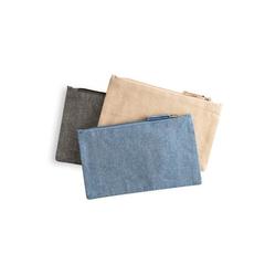 Vue générale Pochette multifonctions (140 g/m²) en coton (80% recyclé) - Millie | Krokrodeal