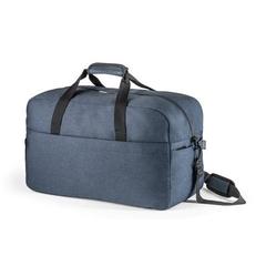 Vue Sac de sport en 600D PET (100% rPET) - Repurpose sports de couleur bleu| Krokrodeal