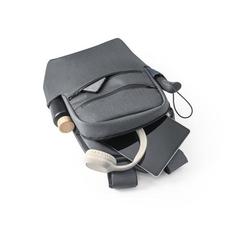 Vue Sac à dos pour ordinateur portable 15'' en Nylon 2Tone imperméable - Brooklyn de couleur gris| Krokrodeal