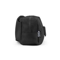 Vue Sac banane en PET (100% rPET) - Delfos pouch de couleur noir| Krokrodeal