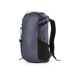 Vue Sac à dos de randonnée avec revêtement imperméable - Alasca de couleur bleu| Krokrodeal