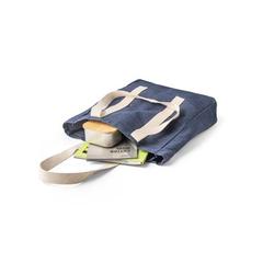 Vue Sac en coton denim (300 g/m²) - Denim casual de couleur bleu| Krokrodeal