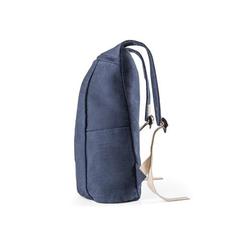 Vue Sac à dos en coton denim (300 g/m²) - Denim bpack de couleur bleu| Krokrodeal
