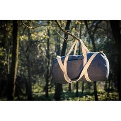 Vue générale Sac de sport en coton denim (300 g/m²) - Denim bag | Krokrodeal