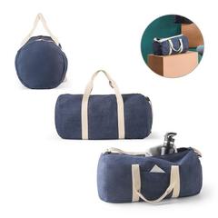 Vue générale Sac de sport en coton denim (300 g/m²) - Denim bag | Krokrodeal