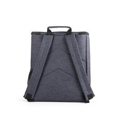 Vue Sac à dos thermique en nylon 2Tone - Boston cooler de couleur bleu| Krokrodeal