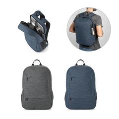 Vue générale Sac à dos ordinateur en 100% rPET 300D - Business | Krokrodeal