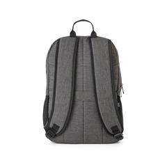 Vue Sac à dos ordinateur en 100% rPET 300D - Business de couleur gris| Krokrodeal