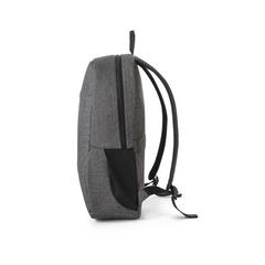 Vue Sac à dos ordinateur en 100% rPET 300D - Business de couleur gris| Krokrodeal