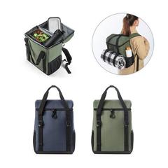 Vue générale Sac à dos thermique rembourré en PET (100% rPET) 600D et ripstop - Roma l | Krokrodeal