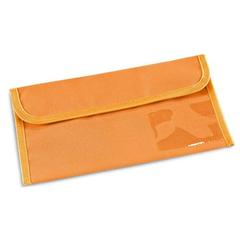 Vue Porte-documents de voyage en 600D - Airline de couleur orange| Krokrodeal