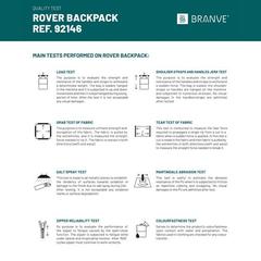Vue générale Sac à dos en microfibre et PU - Rover backpack | Krokrodeal