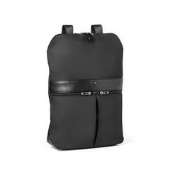 Vue Sac à dos en microfibre et PU - Rover backpack de couleur noir| Krokrodeal