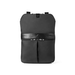 Vue Sac à dos en microfibre et PU - Rover backpack de couleur noir| Krokrodeal