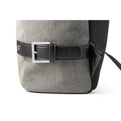 Vue Sac à dos pour ordinateur portable jusqu'à 15.6'' en tissu et PU - Divergent backpack ii de couleur beige| Krokrodeal
