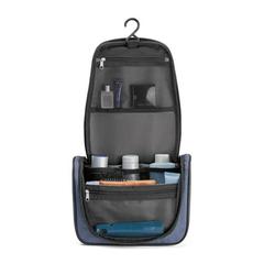 Vue Trousse de toilette em 600D - Milli de couleur bleu| Krokrodeal