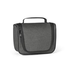Vue Trousse de toilette em 600D - Milli de couleur gris| Krokrodeal