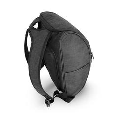 Vue Sac à dos pour ordinateur portable 15.6'' en 600D - Lunar de couleur gris| Krokrodeal