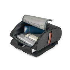 Vue Sac à dos pour ordinateur portable 15.6'' en 600D - Lunar de couleur gris| Krokrodeal
