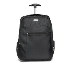 Vue Sac à dos trolley pour ordinateur portable 17'' en 1680D et 300D - Avenir de couleur noir| Krokrodeal