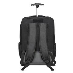 Vue Sac à dos trolley pour ordinateur portable 17'' en 1680D et 300D - Avenir de couleur noir| Krokrodeal