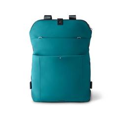 Vue Sac à dos en tissu et PU - Rover backpack ii de couleur bleu| Krokrodeal