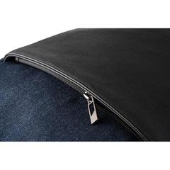 Vue Sac à dos pour ordinateur portable jusqu'à 15.6" en denim et PU - Divergent backpack i de couleur bleu| Krokrodeal