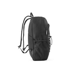 Vue Sac à dos ordinateur 15'6" en PET (100% rPET) 300D et PET (100% rPET) - Delfos backpack de couleur noir| Krokrodeal
