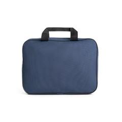 Vue Sac de conférence en 600D - Doha de couleur bleu| Krokrodeal