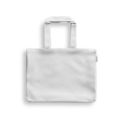 Vue Sac en coton et en coton recyclé (280 g/m²) - Camden de couleur blanc| Krokrodeal