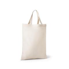 Vue Sac avec coton et coton recyclé (140 g/m²) - Beirut de couleur beige| Krokrodeal
