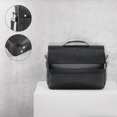 Vue générale Sacoche executive pour ordinateur portable 14" en polypropylène - Empire suitcase i | Krokrodeal