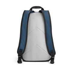 Vue Sac à dos 600D - Turim de couleur bleu| Krokrodeal