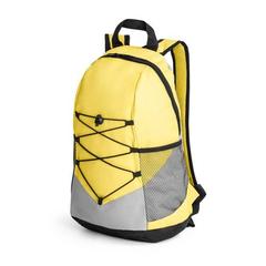 Vue Sac à dos 600D - Turim de couleur jaune| Krokrodeal