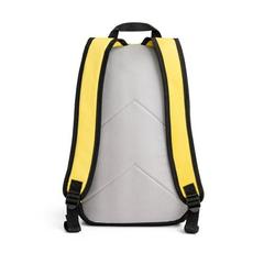 Vue Sac à dos 600D - Turim de couleur jaune| Krokrodeal
