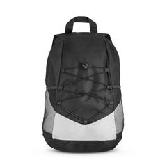 Vue Sac à dos 600D - Turim de couleur noir| Krokrodeal