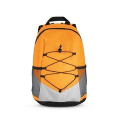 Vue Sac à dos 600D - Turim de couleur orange| Krokrodeal