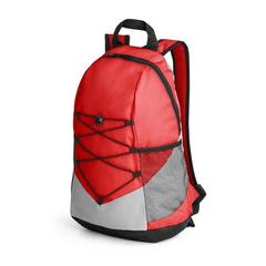 Vue Sac à dos 600D - Turim de couleur rouge| Krokrodeal