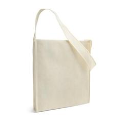 Vue Sac à bandoulière non tissé - Gere de couleur beige| Krokrodeal